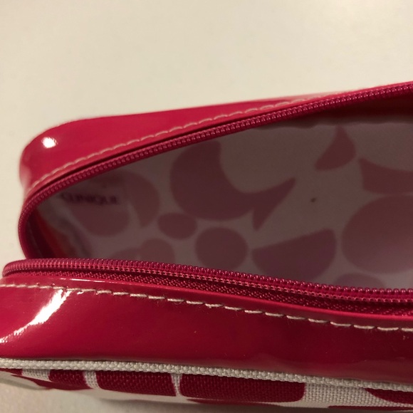 CLINIQUE Pink & White Pouch - Picture 5 of 8